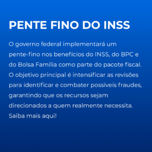 Direito Trabalhista e Previdenciário - 3 Pente Fino do INSS