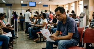 Auxílio-Doença Negado: Como Provar Incapacidade ao INSS - Aposentadoria por Tempo de Contribuição trabalhador com auxílio-doença negado aguardando no INSS